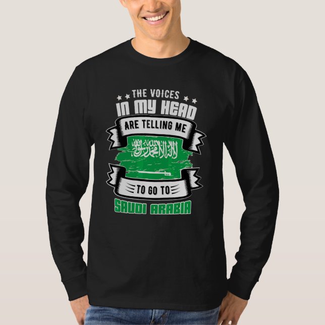 Saudi Arabia In My Head T-Shirt (Front)