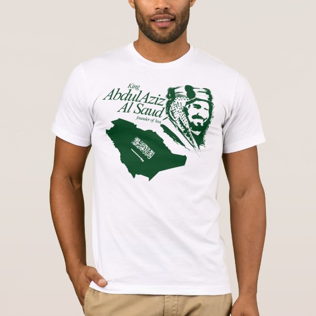 saudi arabia - king abdulaziz T-Shirt (Front)