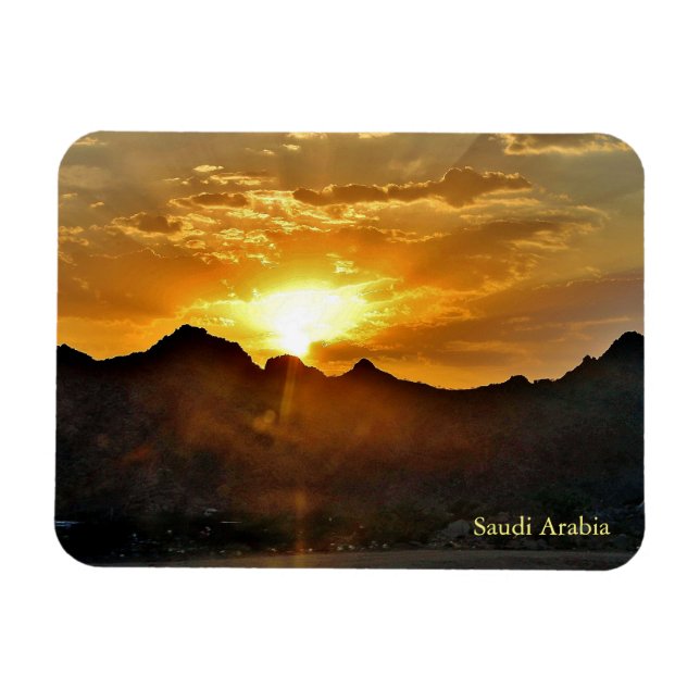 Saudi Arabia Magnet (Horizontal)