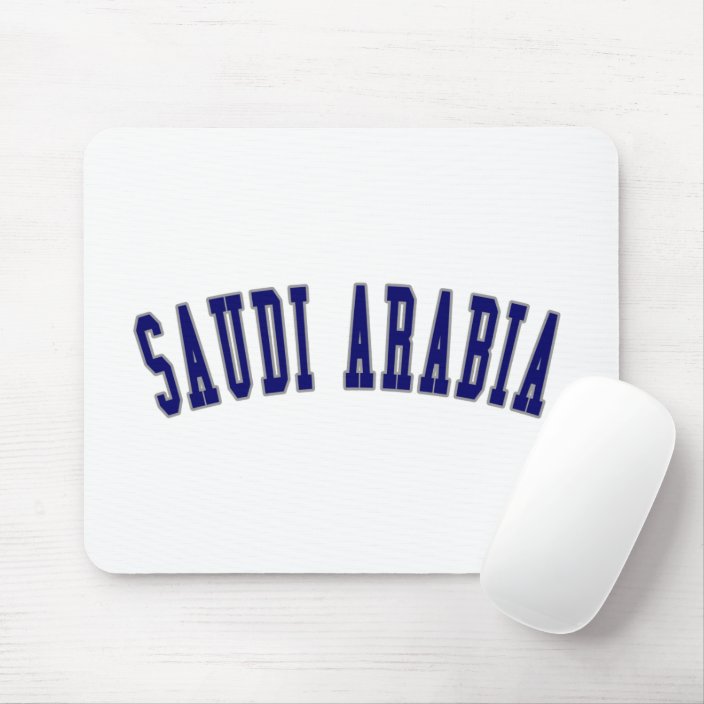 Saudi Arabia Mouse Pad