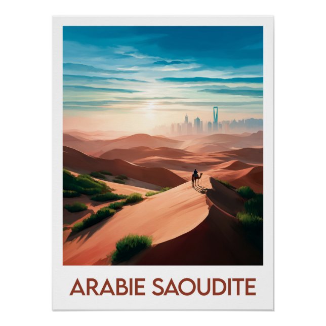 Saudi Arabia Poster (Front)