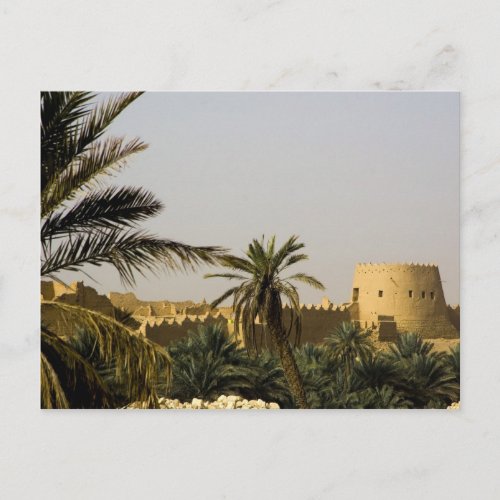 Saudi Arabia Riyad Al_Diriya old town of Saud Postcard