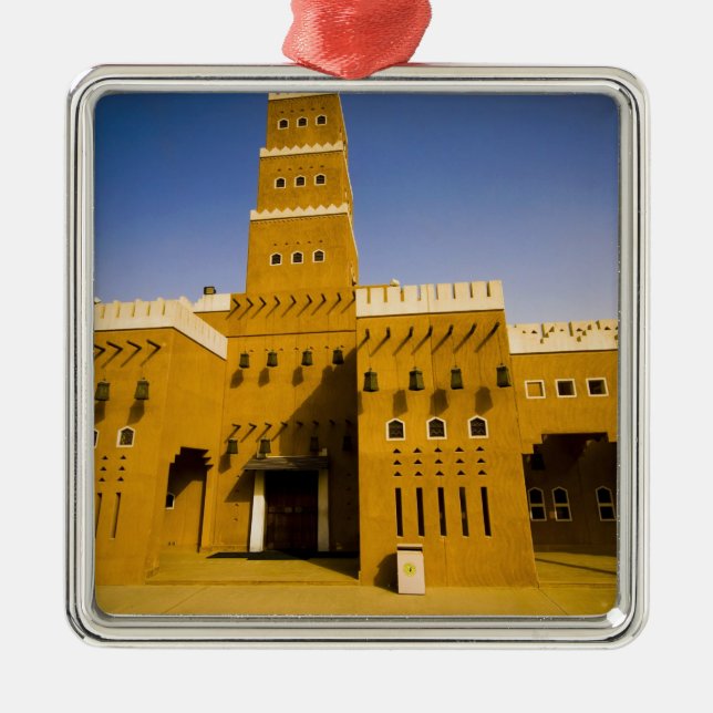 Saudi Arabia, Riyad, Mosque of Al Diriya Metal Ornament (Front)