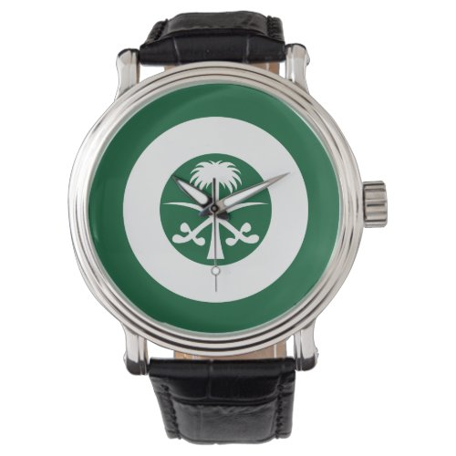 Saudi Arabia roundel country flag symbol army avia Watch