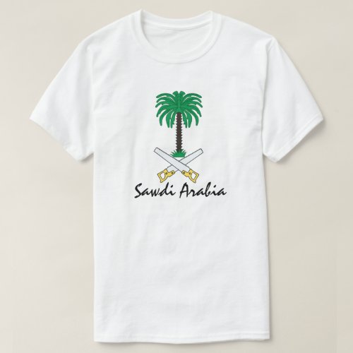 Saudi Arabia Sawdi Emblem T_Shirt
