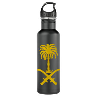 Saudi Arabia Shirt - Saudi Emblem Shirt Stainless Steel Water Bottle