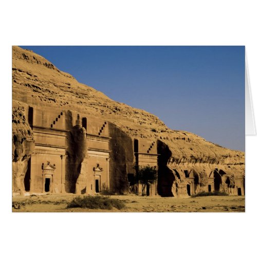 Saudi Arabia site of Madain Saleh ancient 2