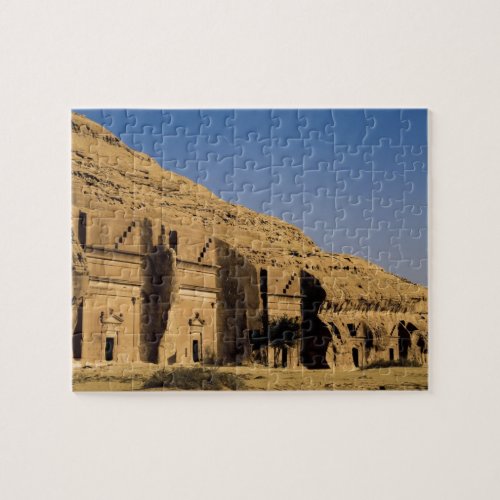 Saudi Arabia site of Madain Saleh ancient 2 Jigsaw Puzzle