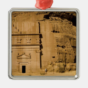 Saudi Arabia, site of Madain Saleh, ancient 3 Metal Ornament