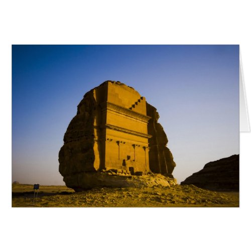 Saudi Arabia site of Madain Saleh ancient 4