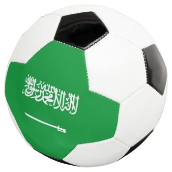 Saudi Arabia Soccer Ball by flagart at Zazzle