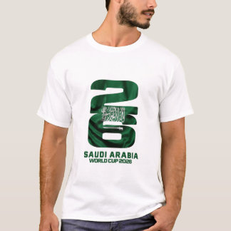 Saudi Arabia World Cup 2026 - Green Falcons Fan T- T-Shirt