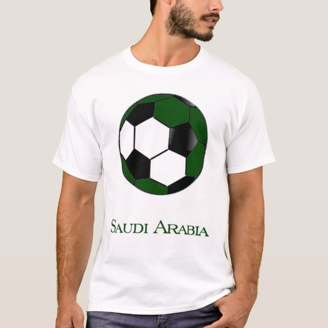 Saudi Arabia World Cup Soccer T-Shirt (Front)