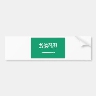 Saudi Arabian Flag Bumper Sticker