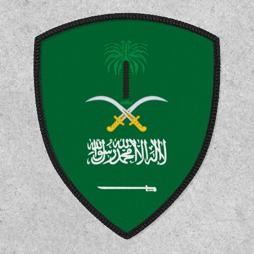Saudi Arabian Flag  Emblem Flag of Saudi Arabia Patch