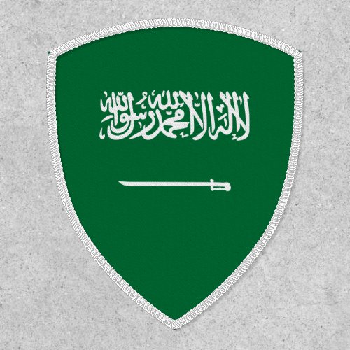 Saudi Arabian Flag Flag of Saudi Arabia Patch