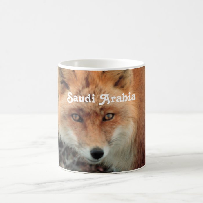 Saudi Arabian Fox Mug