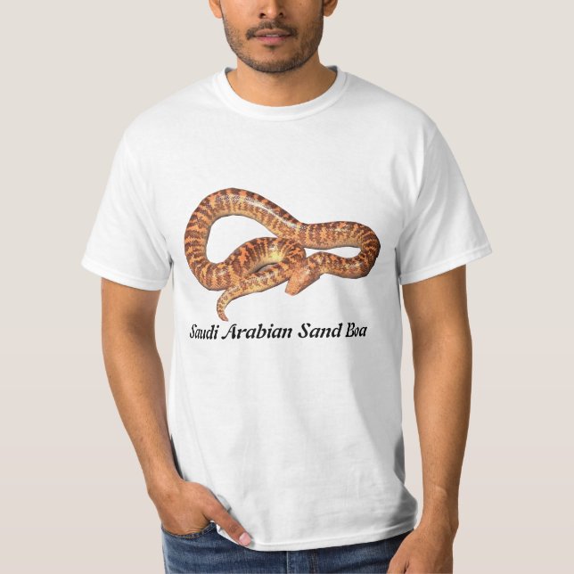 Saudi Arabian Sand Boa Value T-Shirt (Front)