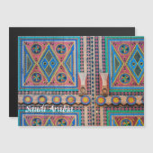 Saudi Najd Door Magnet Post Card (Front/Back)