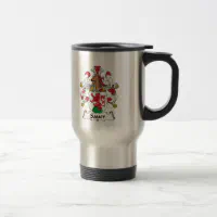 Condon Irish Coat of Arms Stainless Steel Green Travel Tumbler