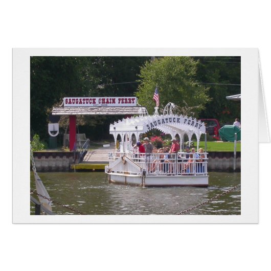Saugatuck Ferry Cards (Front Horizontal)