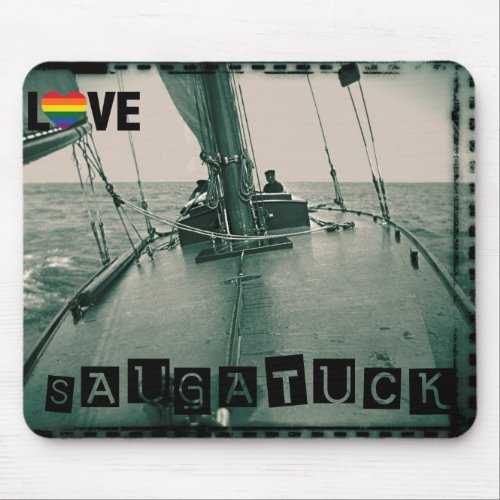 Saugatuck Michigan Gay Interest Sailing 1910 Photo Mouse Pad