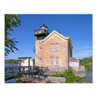 Saugerties Lighthouse, Hudson River New York Photo Print
