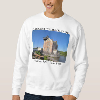 Saugerties Lighthouse, Hudson River New York Sweatshirt