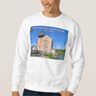 Saugerties Lighthouse, Hudson River New York Sweatshirt