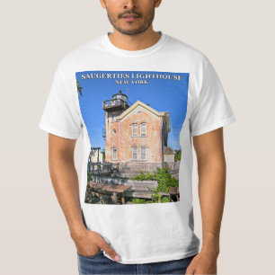 Saugerties Lighthouse, Hudson River New York T-Shirt