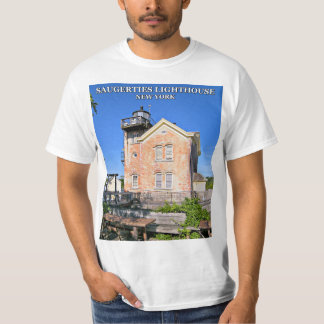 Saugerties Lighthouse, Hudson River New York T-Shirt