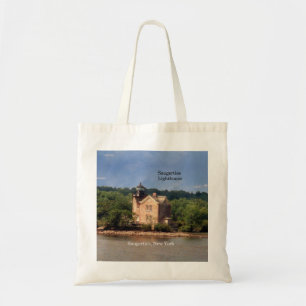 Saugerties Lighthouse tote bag