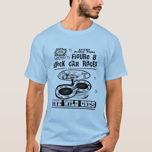 Saugus Speedway vintage figure 8 shirt
