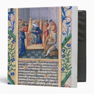 Saul listening to David play the harp Binder