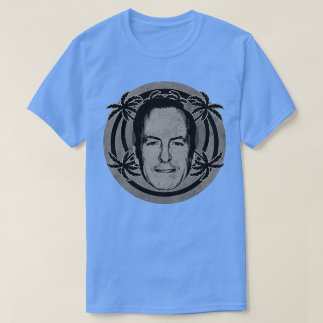 Saul Vintage Goodman BW T-Shirt (Design Front)