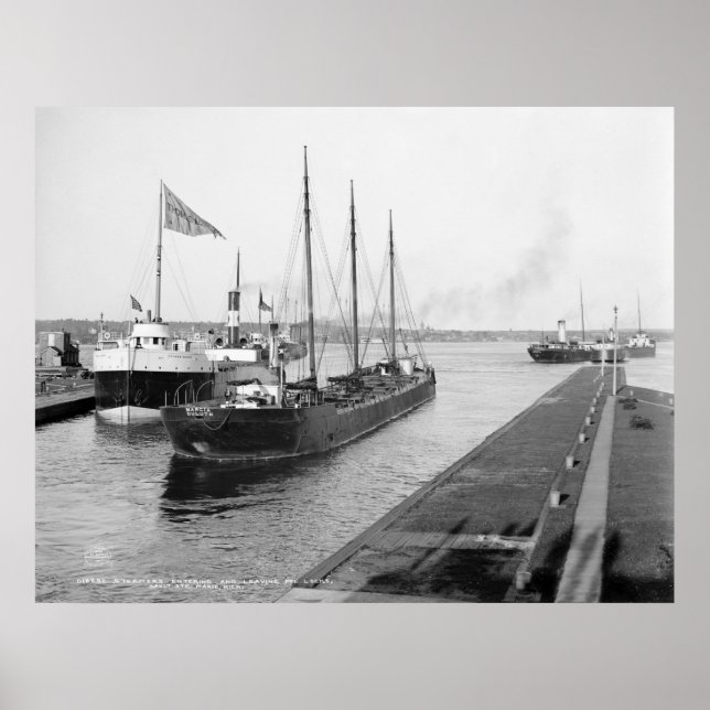 Sault Ste. Marie: 1905 Poster (Front)