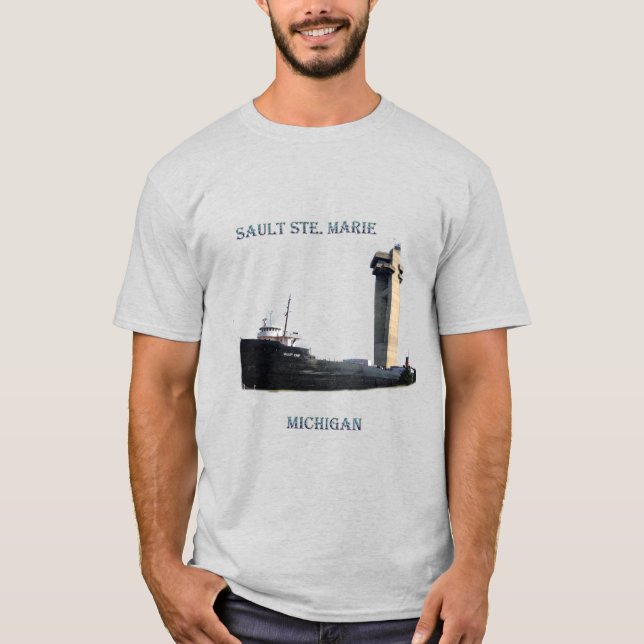 Sault Ste Marie Michigan shirt (Front)