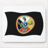 Sault Ste. Marie Tribe Flag Mousepad Zazzle