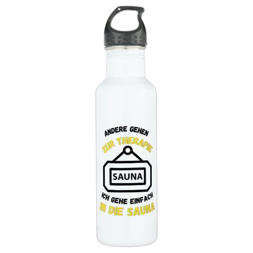 Sauna Others Go To Therapy Saunas Stainless Steel Water Bottle