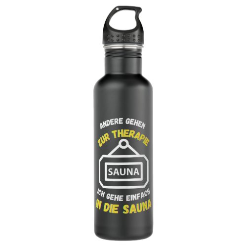 Sauna Others Go To Therapy Saunas Stainless Steel Water Bottle