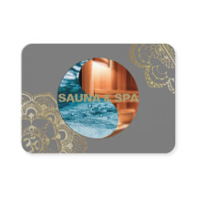 SAUNA & SPA - Business Card