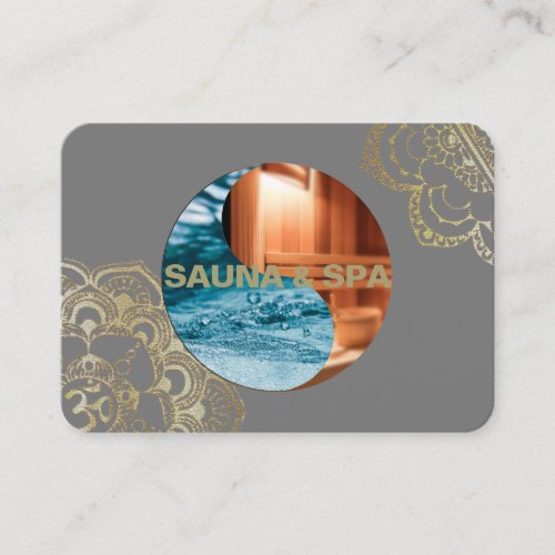 SAUNA  SPA _ Business Card