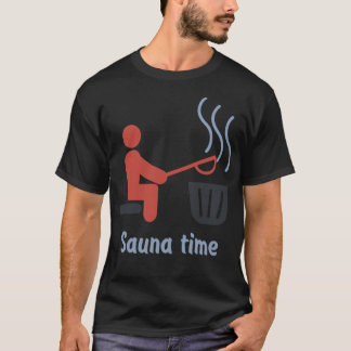 Sauna time gift sauna house Banya Spa golfshirt go T-Shirt