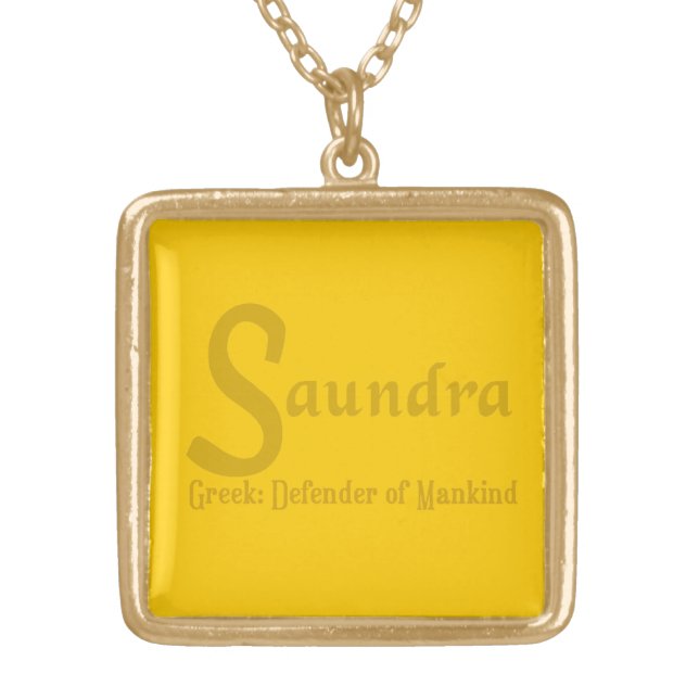 Saundra Necklace (Front)