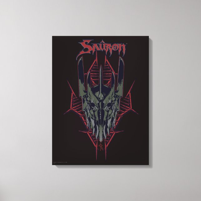 Sauron Icon Canvas Print (Front)