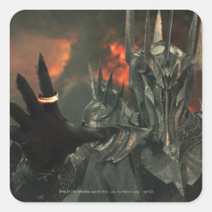 Sauron wth Hand Square Sticker