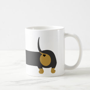 Sausage dog/dachshund coffee mug