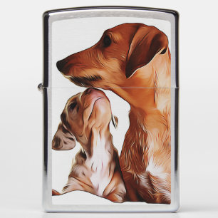 Sausage Dog Puppies 7 Weeks Dachshund Birthday Pos Zippo Lighter