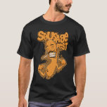 Sausage Fest: Bold and Playful T-Shirt Design
