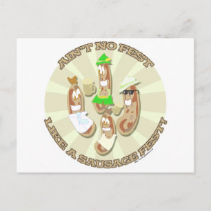 Sausage Fest! Postcard